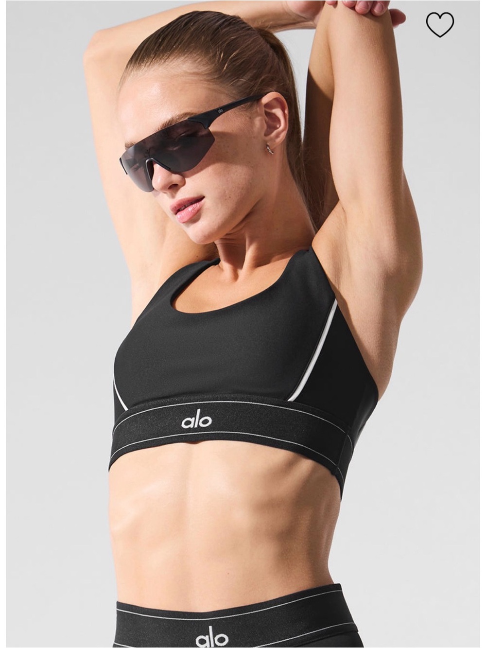 ALO Airlift Suit Up Sports Bra Black